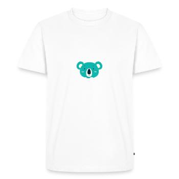 "Agile Coach Koalafied | Agile" - Men's Premium Organic T-Shirt - white - Front - Nico (187cm)