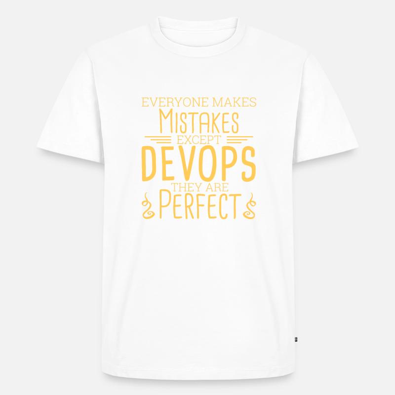 "DevOps Perfect | Softwareentwicklung" - Männer Premium Bio T-Shirt - undefined