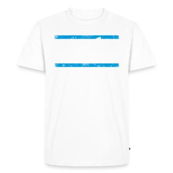 Gijón - T-shirt Premium bio Homme - blanc - Devant - Nico (187cm)