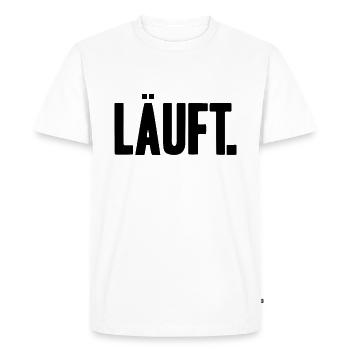 fonctionne - T-shirt Premium bio Homme - blanc - Devant - Nico (187cm)