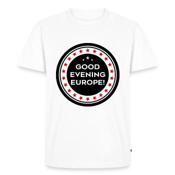Concours Eurovision de la chanson - T-shirt Premium bio Homme - blanc - Devant - Nico (187cm)