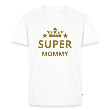 Great Mommy - T-shirt Premium bio Homme - blanc - Devant - Nico (187cm)