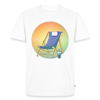 Chill ma Digga - T-shirt Premium bio Homme - blanc - Devant - Nico (187cm)