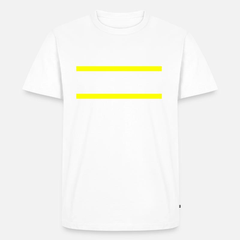 Fasching Notarzt - Männer Premium Bio T-Shirt - Weiß