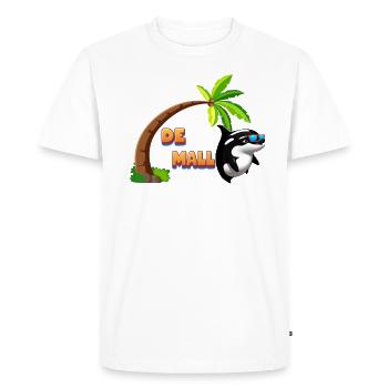 Palma de Majorque Party Vibes - T-shirt Premium bio Homme - blanc - Devant - Nico (187cm)