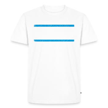 Lublin - T-shirt Premium bio Homme - blanc - Devant - Nico (187cm)