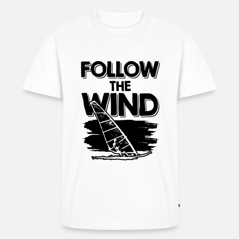 Windsurffer - T-shirt Premium bio Homme - blanc