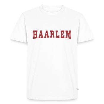 Haarlem - T-shirt Premium bio Homme - blanc - Devant - Nico (187cm)