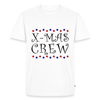 L’équipe de Noël de l’équipe X Mas - T-shirt Premium bio Homme - blanc - Devant - Nico (187cm)