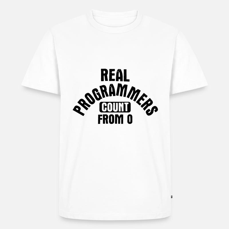 Software Ingenieur Informatiker Programmierer - Männer Premium Bio T-Shirt - Weiß