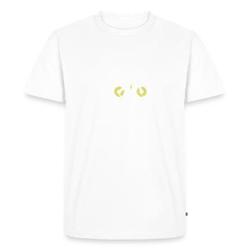 E-bike heartbeat pulse - Men's Premium Organic T-Shirt - white - Front - Nico (187cm)