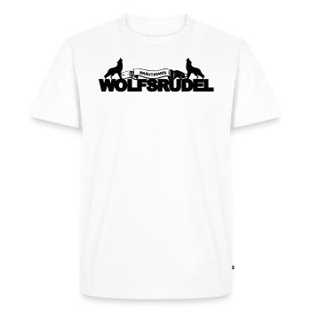 Groom loup pack bachelorette cadeau de fête - T-shirt Premium bio Homme - blanc - Devant - Nico (187cm)