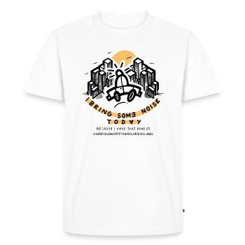 Courier Service Employees - Men's Premium Organic T-Shirt - white - Front - Nico (187cm)