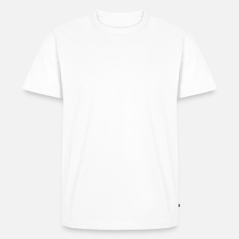 Evolution Boxboxer - Männer Premium Bio T-Shirt - Weiß