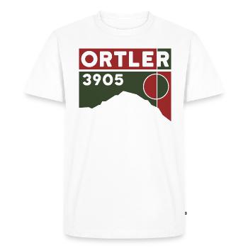 Ortler Hike Ascent Ski Tour Solda Randonnée - T-shirt Premium bio Homme - blanc - Devant - Nico (187cm)
