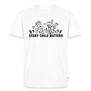 Every Child Matters Orange Shirt Day Shirt - Men's Premium Organic T-Shirt - white - Front - Nico (187cm)