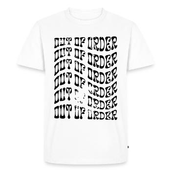 Week-end de travail, cure, burn-out, réhabilitation - T-shirt Premium bio Homme - blanc - Devant - Nico (187cm)