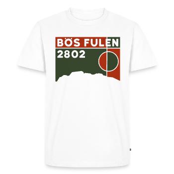 Bös Fulen Ski de Randonnée Randonnée Arête Nord-Est Souvenir - T-shirt Premium bio Homme - blanc - Devant - Nico (187cm)