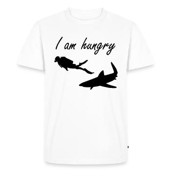 Plongeurs plongeurs - T-shirt Premium bio Homme - blanc - Devant - Nico (187cm)