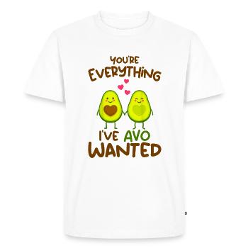 You're Everything I've AVO Wanted - T-shirt Premium bio Homme - blanc - Devant - Nico (187cm)