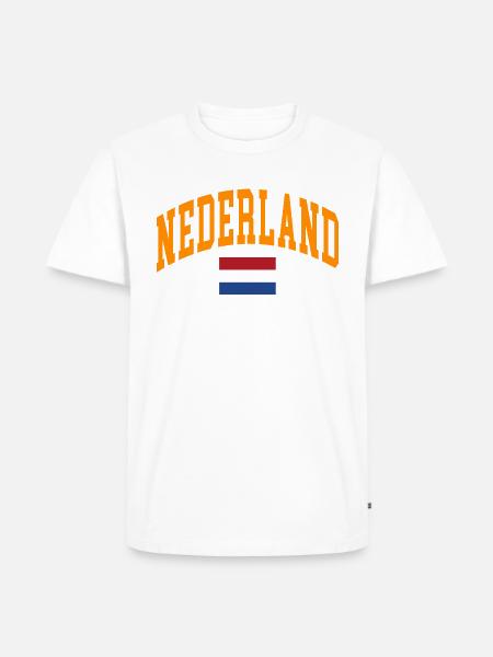 Netherlands Holland - Men's Premium Organic T-Shirt - white