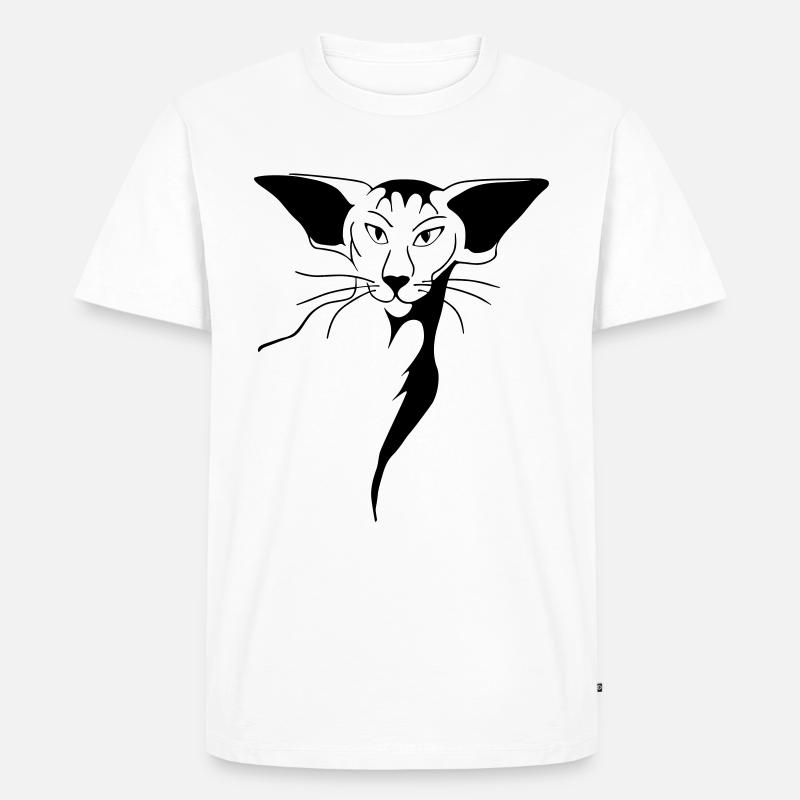 Das Aussehen - Männer Premium Bio T-Shirt - Weiß