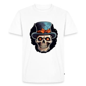 Halloween - T-shirt Premium bio Homme - blanc - Devant - Nico (187cm)