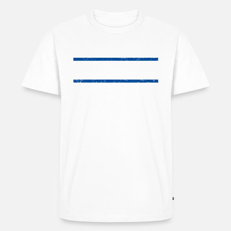 Drammen - Männer Premium Bio T-Shirt - Weiß