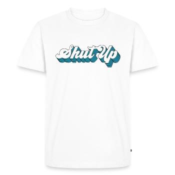 La ferme - T-shirt Premium bio Homme - blanc - Devant - Nico (187cm)
