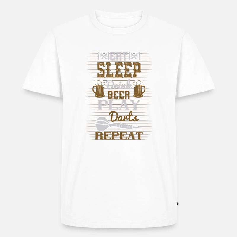 Dart Evolution Darts - Männer Premium Bio T-Shirt - undefined