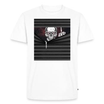 Halloween costume squelette majeur - T-shirt Premium bio Homme - blanc - Devant - Nico (187cm)