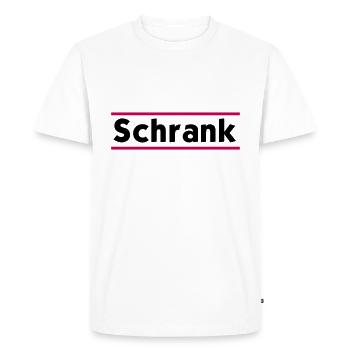 Muscle Shirt - Soyez un placard - T-shirt Premium bio Homme - blanc - Devant - Nico (187cm)