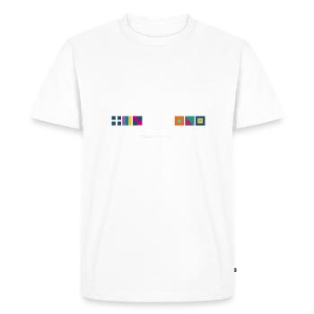 Cape Town yachting center - T-shirt Premium bio Homme - blanc - Devant - Nico (187cm)