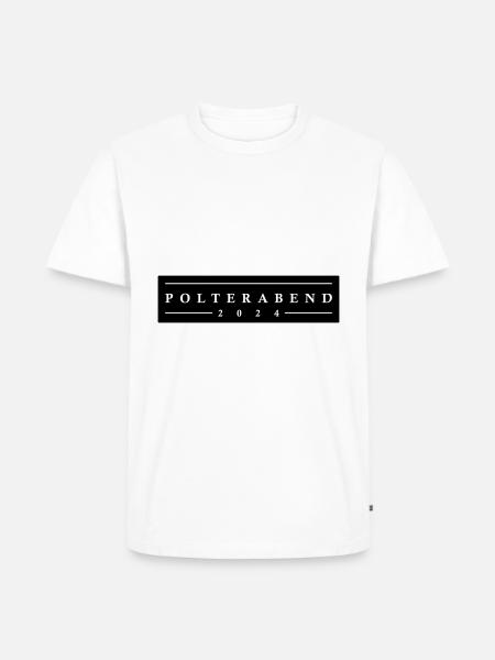 Polterabend 2024 - Männer Premium Bio T-Shirt - Weiß