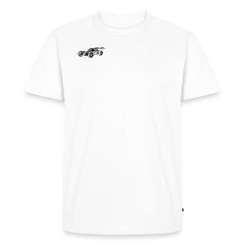 Minimalist Rc Buggy - Men's Premium Organic T-Shirt - white - Front - Nico (187cm)