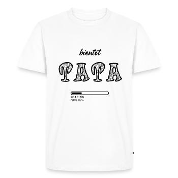 Future tata - T-shirt Premium bio Homme - blanc - Devant - Nico (187cm)