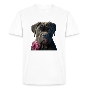 Cane Corso Saint-Valentin - T-shirt Premium bio Homme - blanc - Devant - Nico (187cm)