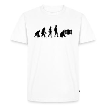 Heating construction heating engineer heating gift - Men's Premium Organic T-Shirt - white - Front - Nico (187cm)