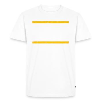 Dijon - T-shirt Premium bio Homme - blanc - Devant - Nico (187cm)