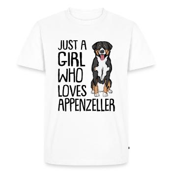 Appenzeller Sennenhund - T-shirt Premium bio Homme - blanc - Devant - Nico (187cm)