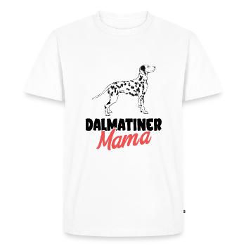 Dalmate - T-shirt Premium bio Homme - blanc - Devant - Nico (187cm)