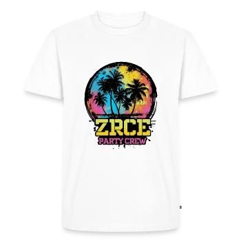 L’équipe de l’équipe Zrce Party - T-shirt Premium bio Homme - blanc - Devant - Nico (187cm)