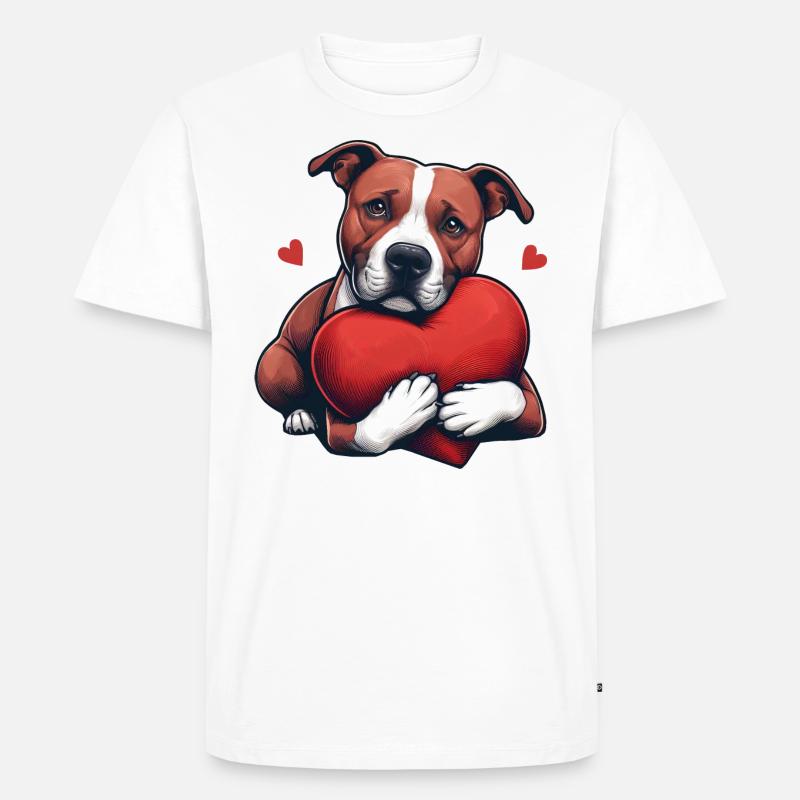 Pitbull Le modèle - T-shirt Premium bio Homme - blanc