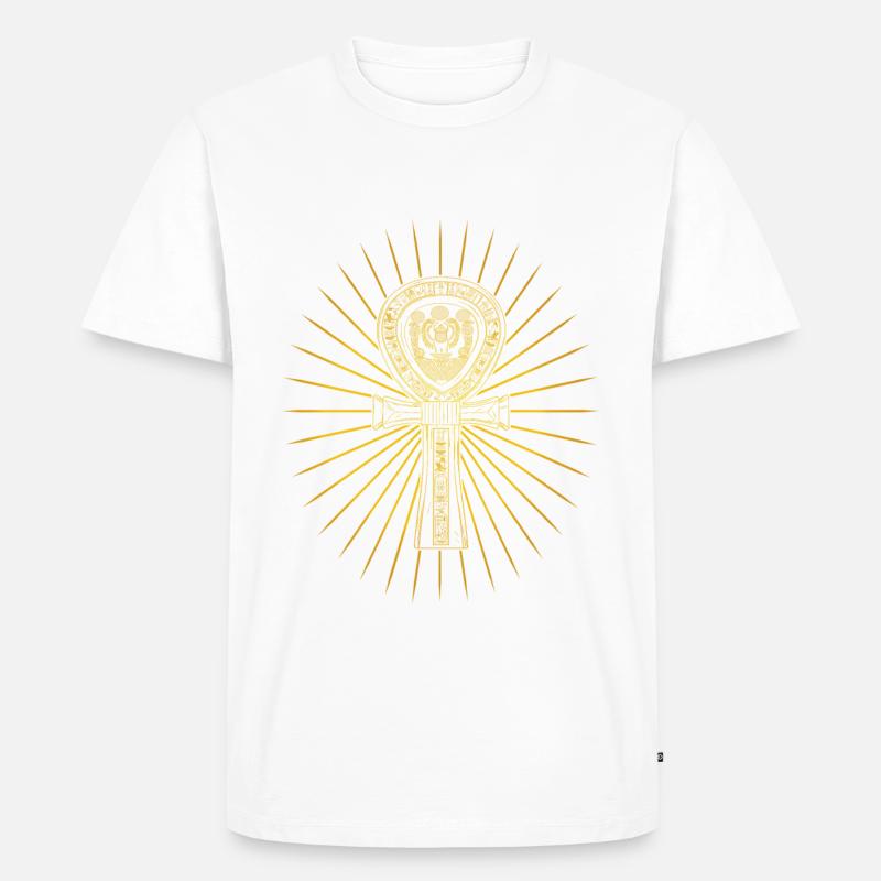 ANKH SONNE - Männer Premium Bio T-Shirt - undefined