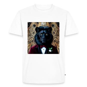 Guardian of the Leo Constellation - Men's Premium Organic T-Shirt - white - Front - Nico (187cm)