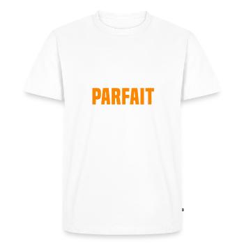 chirurgien pas parfait mais chirurgien métier - T-shirt Premium bio Homme - blanc - Devant - Nico (187cm)
