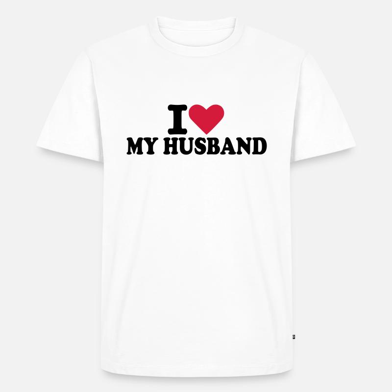 Ehemann - Männer Premium Bio T-Shirt - Weiß