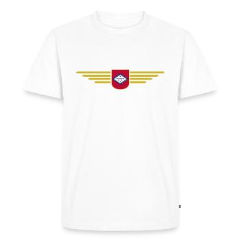 T-shirt de fan de l’Arkansas – Nature et culture - T-shirt Premium bio Homme - blanc - Devant - Nico (187cm)