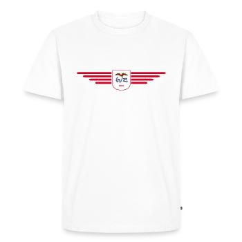 T-shirt de fan de l’Iowa – Votre État ! - T-shirt Premium bio Homme - blanc - Devant - Nico (187cm)
