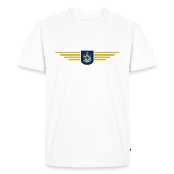 Maine Fan T-Shirt – Parfait pour les fans ! - T-shirt Premium bio Homme - blanc - Devant - Nico (187cm)